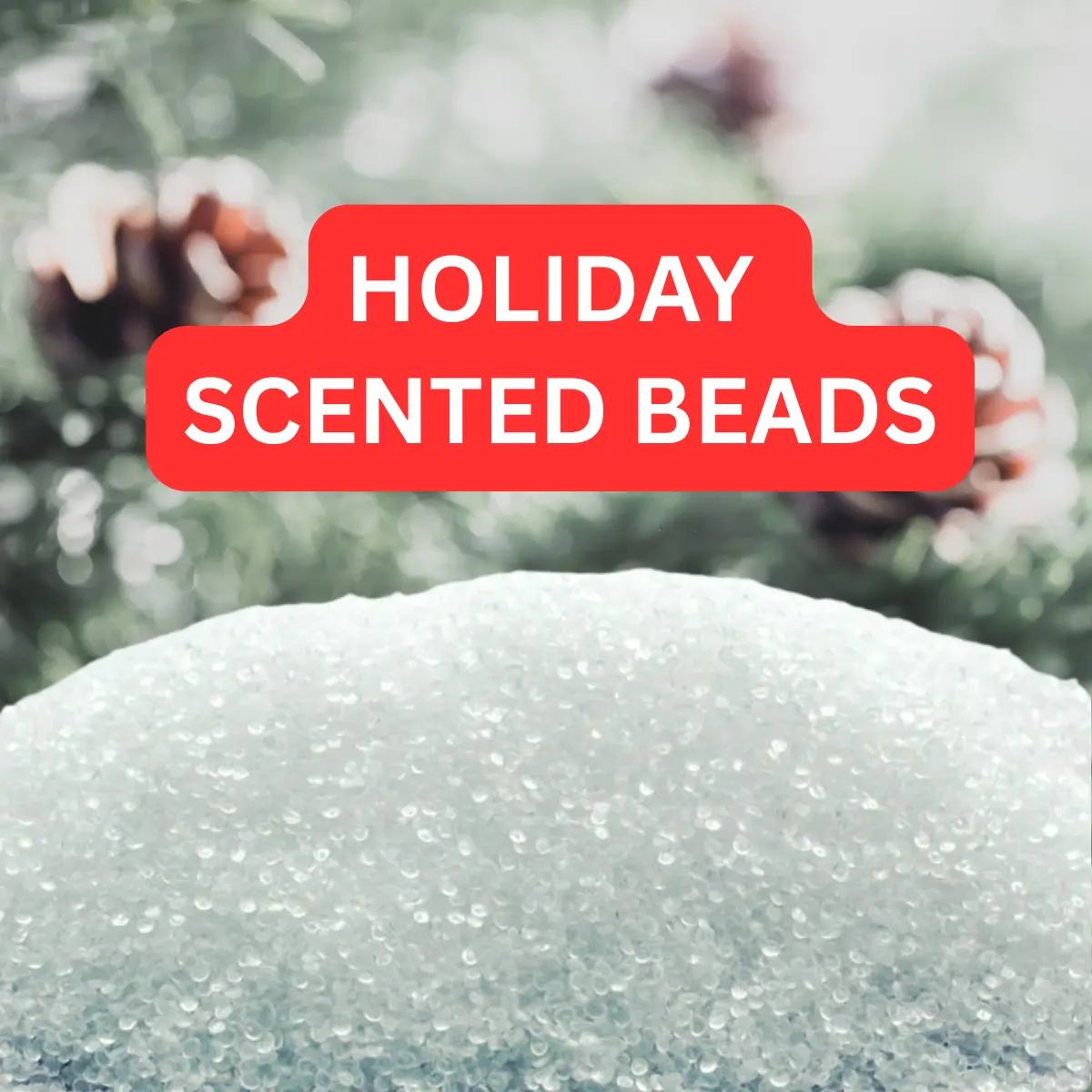Holiday Scented Aroma Beads for Making Car Freshies Supplies PreScented Beads for Car Air Freshener