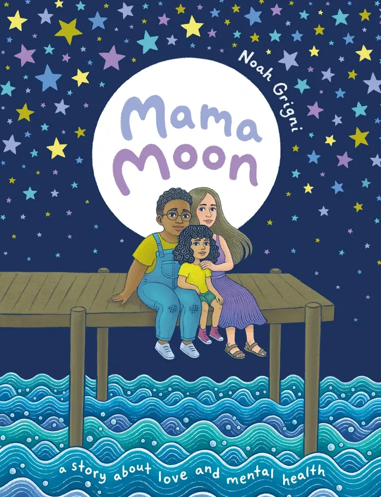 USED Book - Mama Moon: A Story about Love and Mental Health by Grigni, Noah (Hardcover) - english