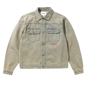 Butter Goods Garage Denim Jacket - Sunfade Blue