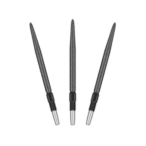 Target Darts Swiss Point SLK Luke Littler Dart Points (3 Pack Set of Tips) 30MM/35MM/42MM – Gold/Silver/Black | Rough Textured Dart Points, Replacement Steel Dart Tips, Professional Dart Accessories