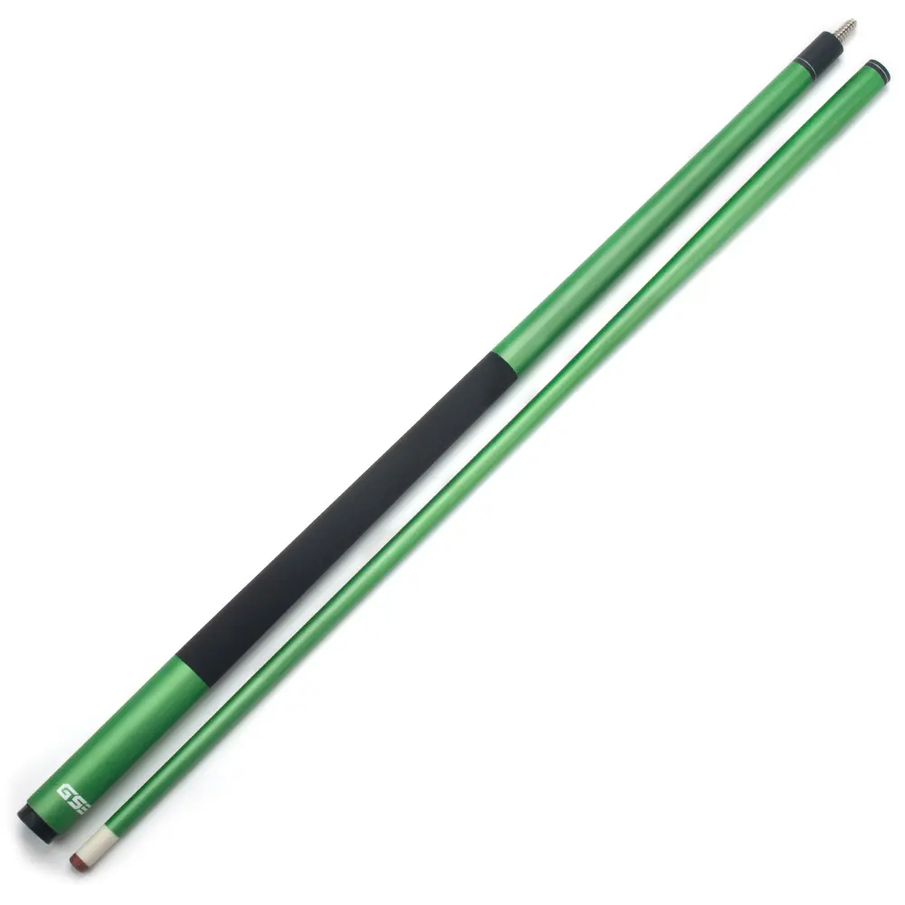 58" 2-Piece Matte Green Fiberglass Graphite Composite Billiard Pool Cue Stick