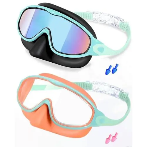 Black and blue + orange and green (box + earplugs)