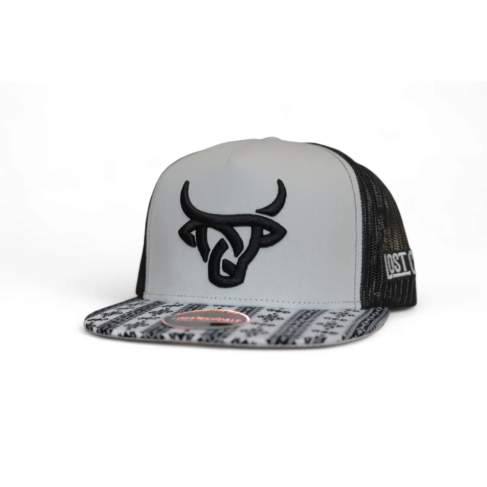 Lost Calf Cheyenne Flat Bill Trucker Hat