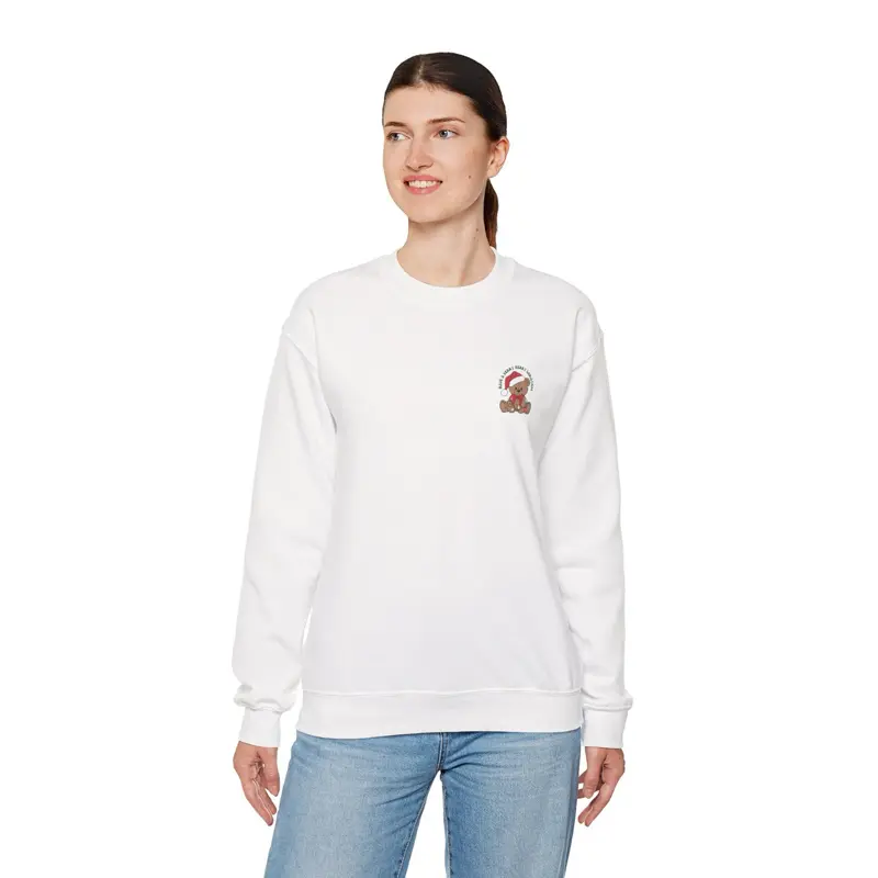 Christmas Sloth Crewneck Sweatshirt — Cute Santa Sloth Holiday Pullover