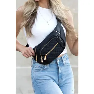 Quilted Sling Bum Bag