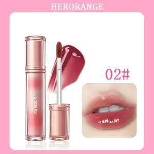 Hydrating Moisture Glossy Lip Gloss Cosmetic, Moisturizing Non-Greasy Lightweight Fast-Drying, Long-Lasting Bright Glass Lips, Perfect Gift for Holidays