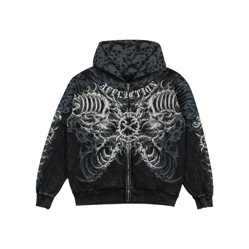 grunge graphic zip up hoodie - TikTok Shop grunge graphic zip up hoodie - TikTok Shop