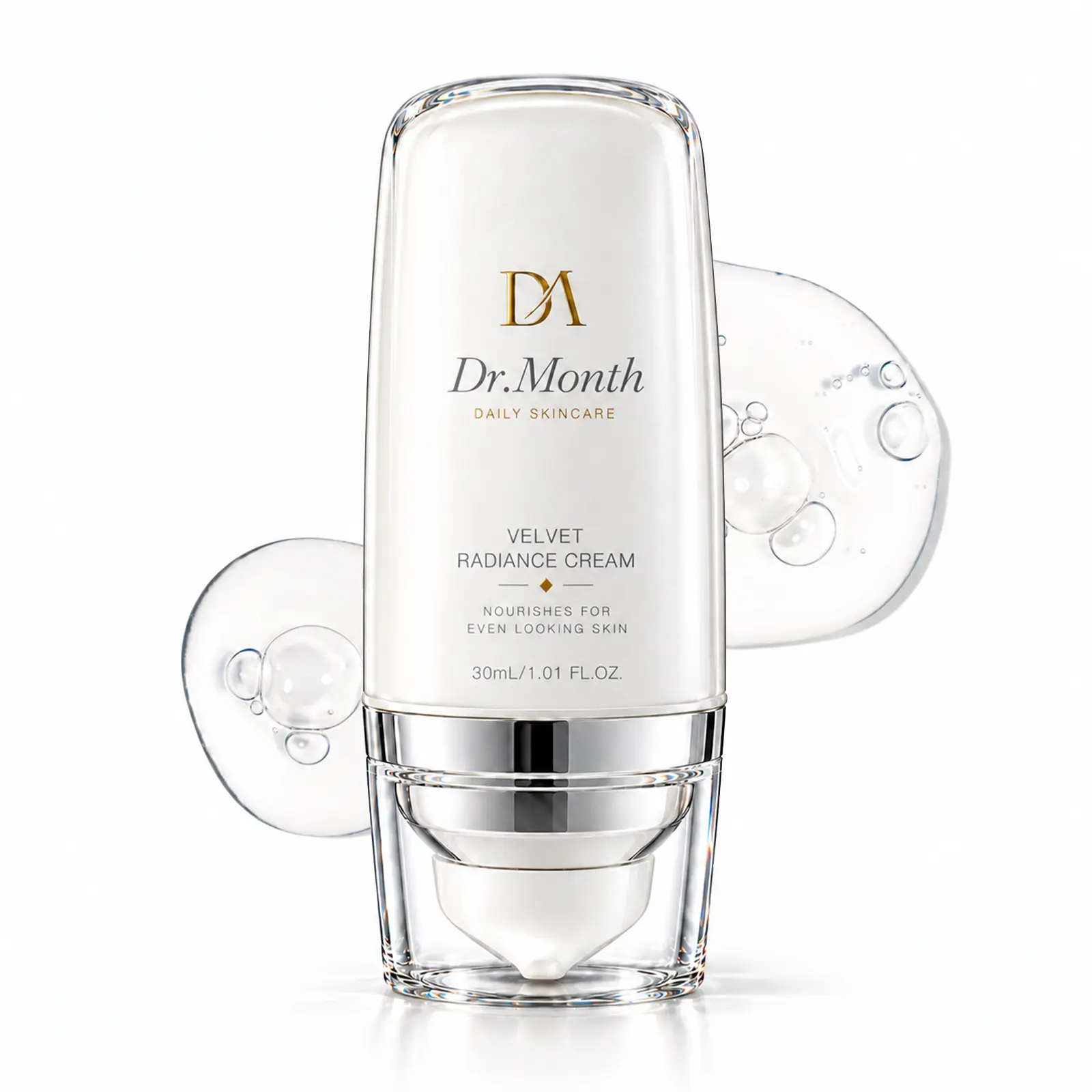 Dr.Month Brightening Face Serum, Lightweight Facial Serum for Even-Looking Skin Tone, Daily Skincare for a Radiant-Looking Complexion