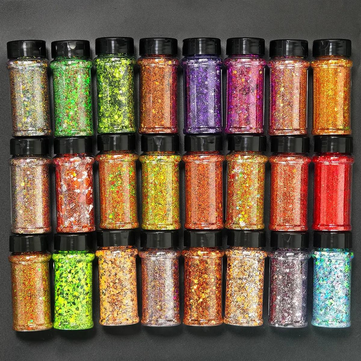 Set8-24 mix colors/Fall Glitter