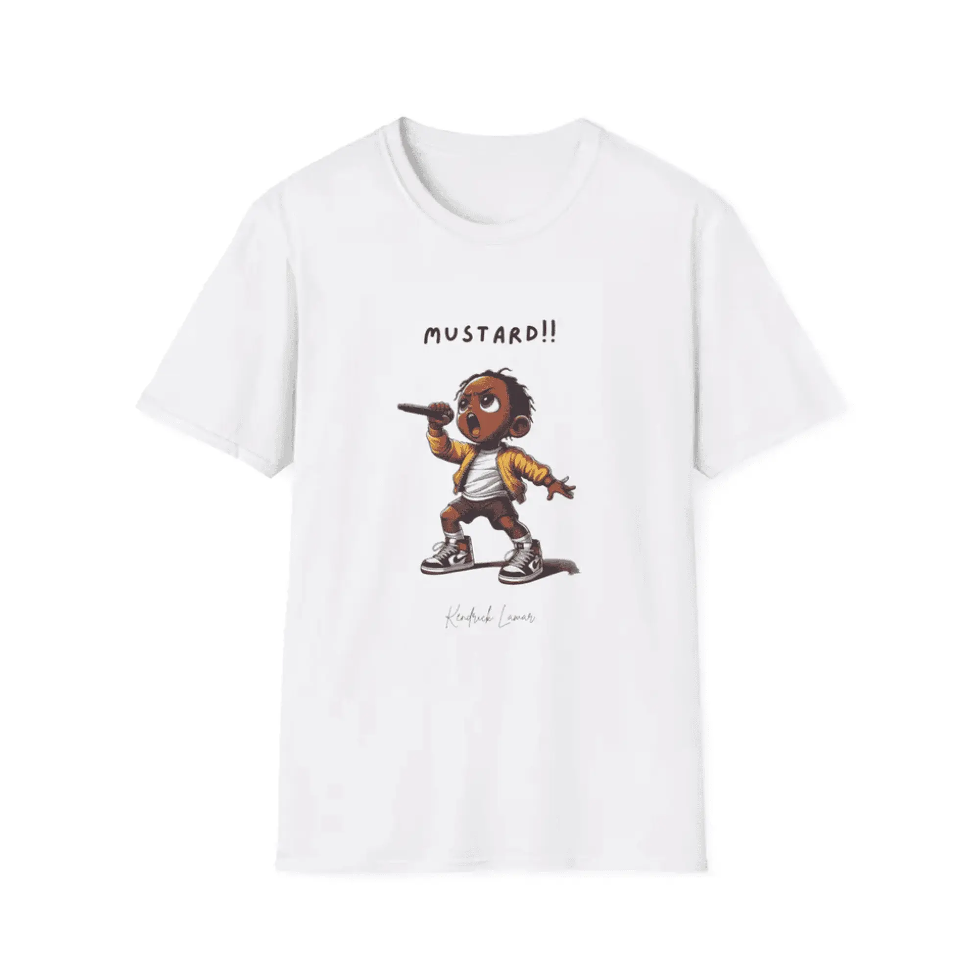 Kendrick Mustard Graphic Tee, Fashion Vintage Hoodie, Soft Funny Casual Sweatshirt, Menswear And Womenswear, Retro 90s Tops, Music Merch