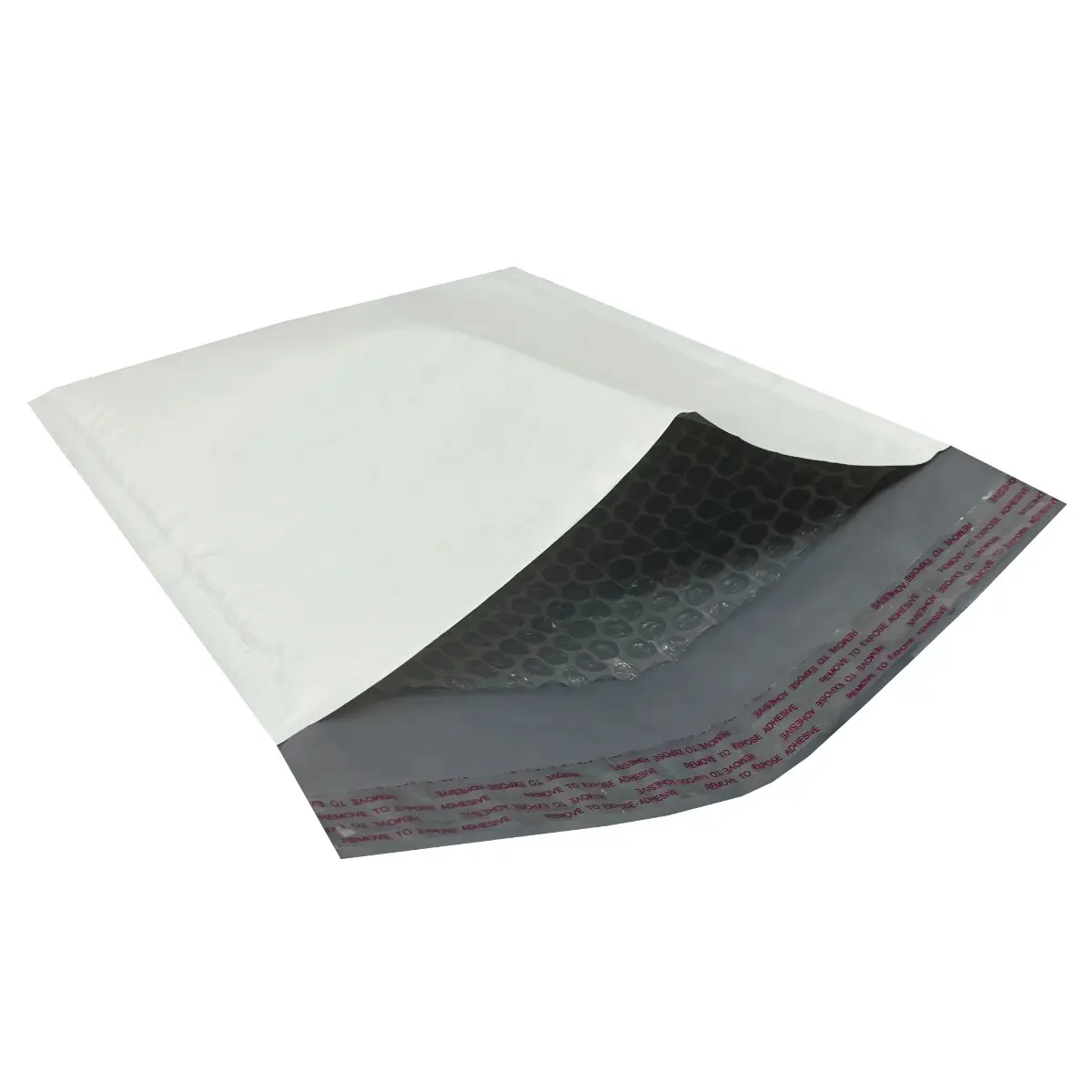 UOFFICE Polyethylene Bubble Mailer Bags, 25-Pack #2 Self-Sealing Envelopes with 65 Microns Bubble Cushioning, 8.5" x 12", Grey Inside (Computers & Office Equipment, Office Stationery Supplies), Poly Bubble Mailer