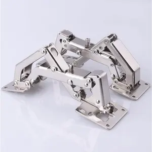 2 Pack 175   Hinges Frameless Cabinet Hinges Hydraulically Adjustable Mount Soft Close, Full Cover (170  Hinge)