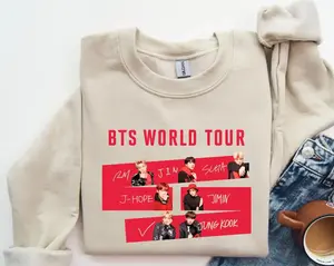 BTSs World Tour 2026 Sweatshirt, BTSs Concert 2026 Shirt, Army Fan Gift, Bangtan Comeback Sweater, BTSs Merch, Army Fan Shirt