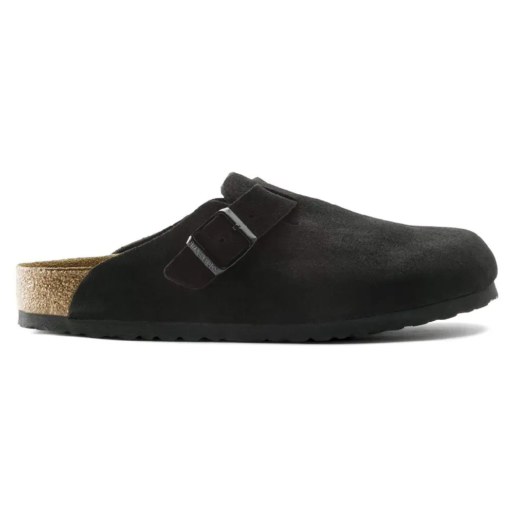 Unisex Birkenstock Boston Soft Footbed Black (0660471)