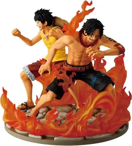 Bandai One Piece Ichibansho Ace and Luffy Dramatic Memories Revible Moment Figure