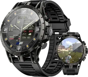 LOKMAT 4G SIM Card Smart Watch, 1.508'' AMOLED Screen 3GB+32GB Android 8.1 Smartwatch for Men Women, Fitness Activity Tracker Watch with Rotating Camera WiFi GPS