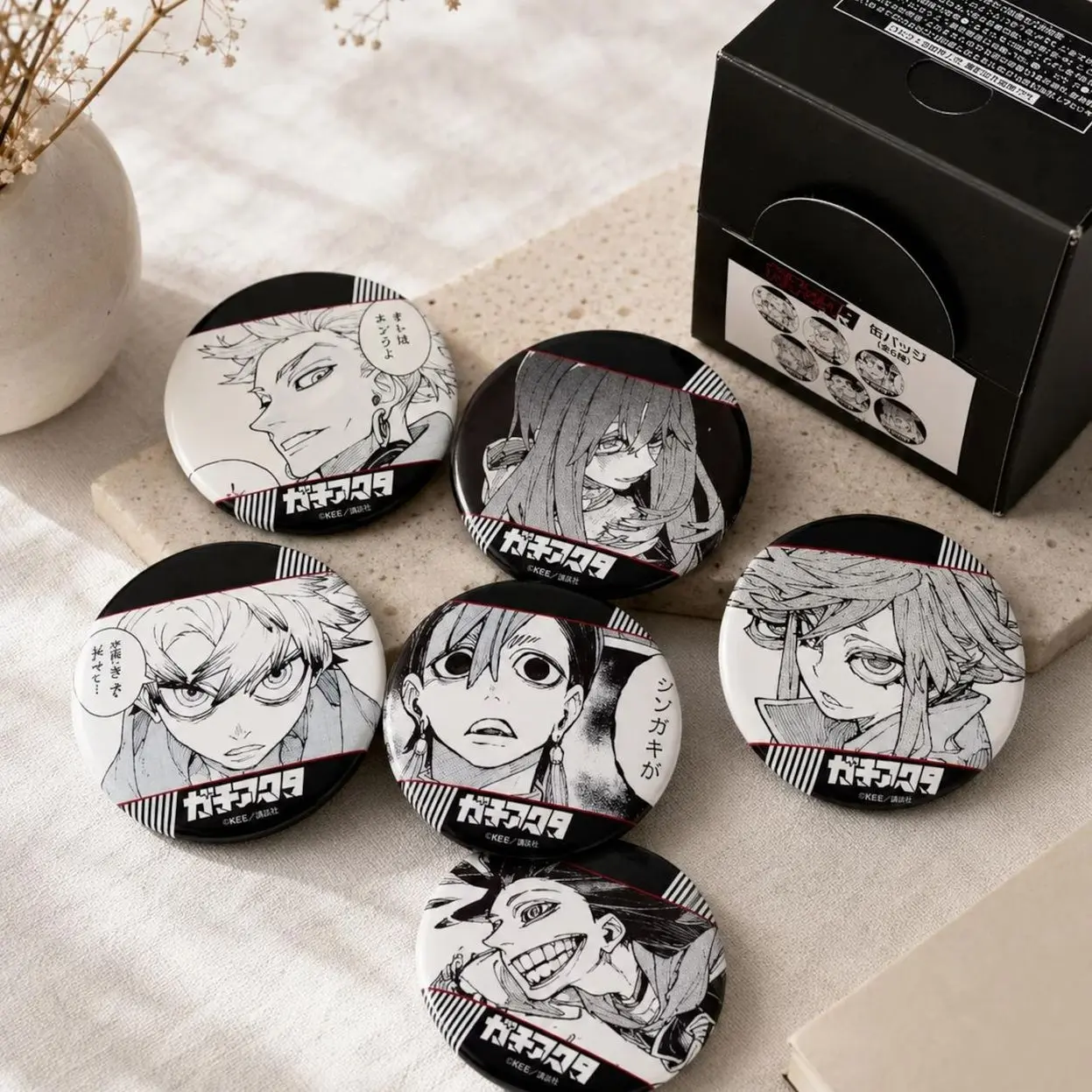6 Ops (NOT COMBO 6) Anime Character Pin Button Bag Accessories, Aesthetic Gamer Backpack Pins