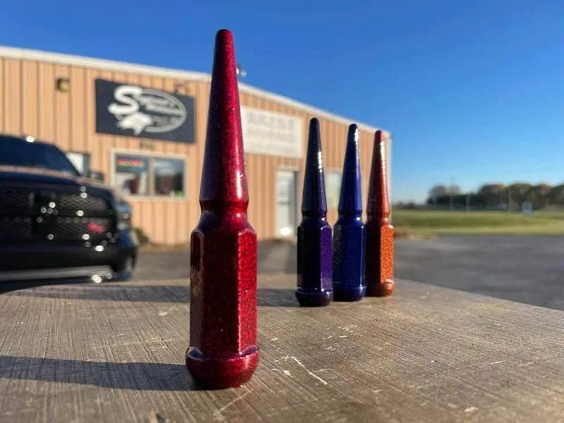 Hurricane Red Spike Lug Nut Hurricane Red Spike Lug Nut