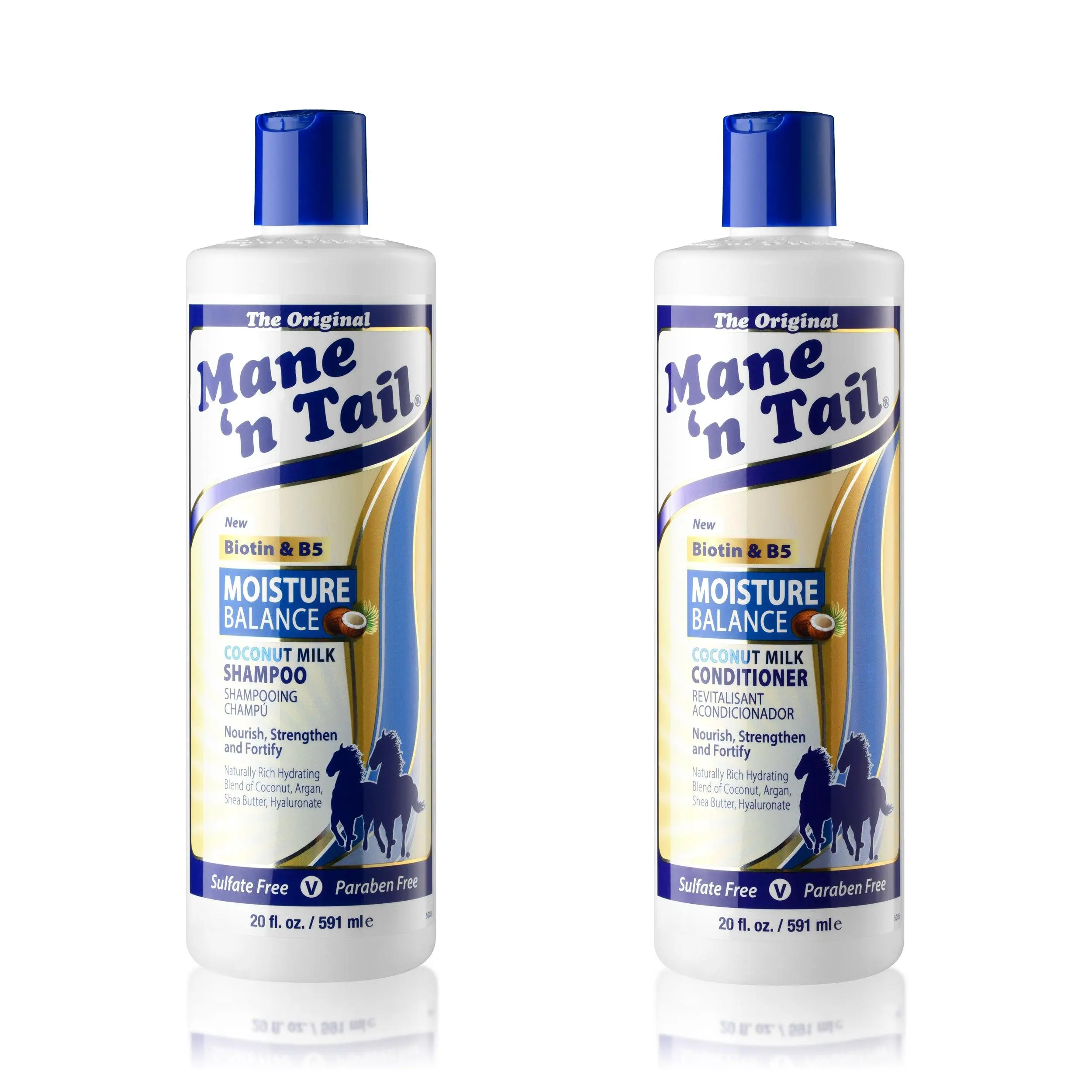 Moisture Balance Shampoo & Conditioner 20oz each Coconut Milk & Biotin Moisture Balance Shampoo & Conditioner 20oz each Coconut Milk & Biotin