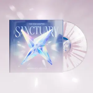 TOMORROW X TOGETHER - The Star Chapter: SANCTUARY  [VINYL RECORD - LP] Clear Vinyl, Purple, Stickers, With Book, Poster