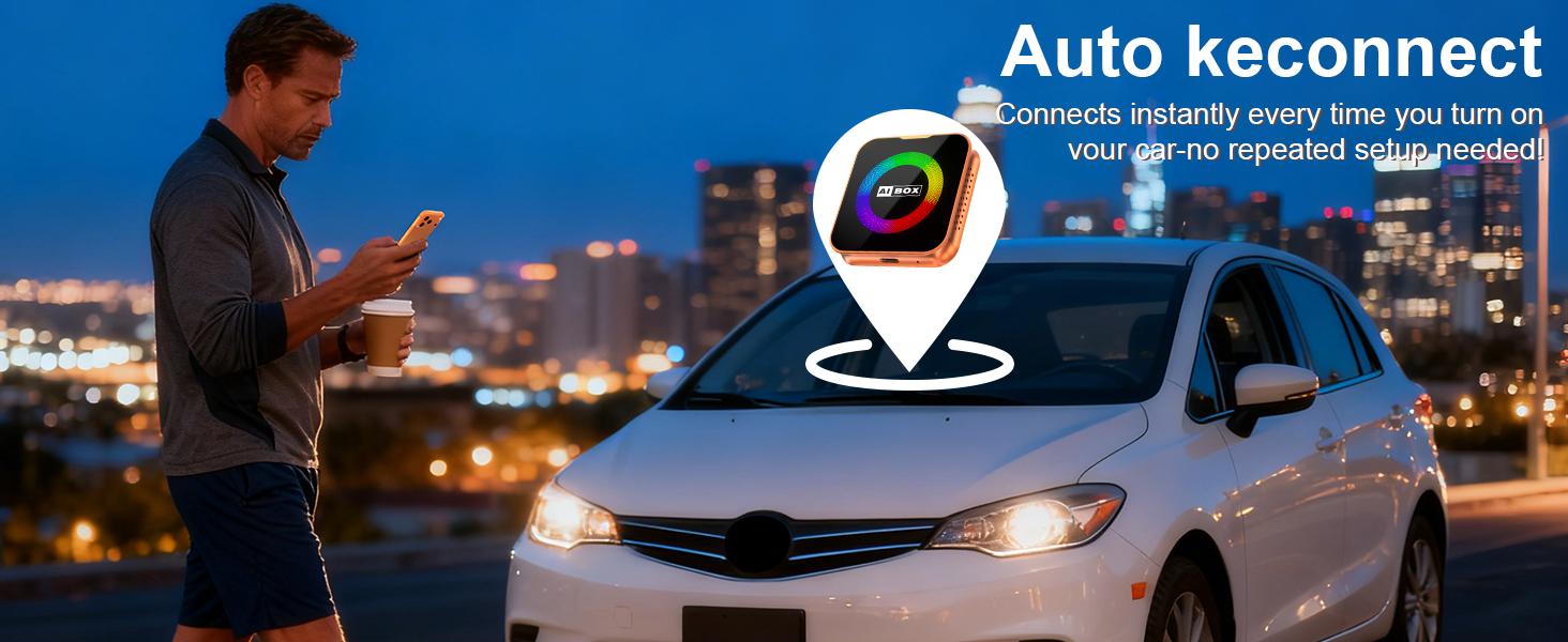 3-in-1 Wireless CarPlay Adapter & Android Auto Wireless Adapter, Plug & Play, Easy Setup, Supports Netflix, YouTube, TF Card, and More for Cars with OEM Wired CarPlay/Android Auto 3-in-1 Wireless CarPlay Adapter & Android Auto Wireless Adapter, Plug & Play, Easy Setup, Supports Netflix, YouTube, TF Card, and More for Cars with OEM Wired CarPlay/Android Auto