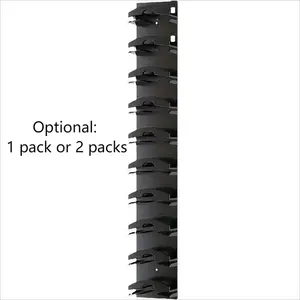 Baseball Cap Organizer Rack, Strong Adhesive Hat Holder Holds Up to 18 Hats, Multi-Layer Storage for Door & Closet, Hat Hooks Storage