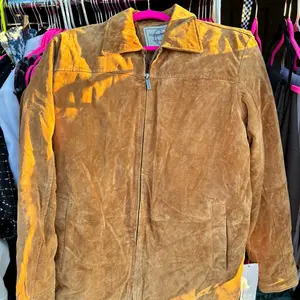 Boston Harbour Camel colored Leather Jacket. Size Small. Coats Womenswear