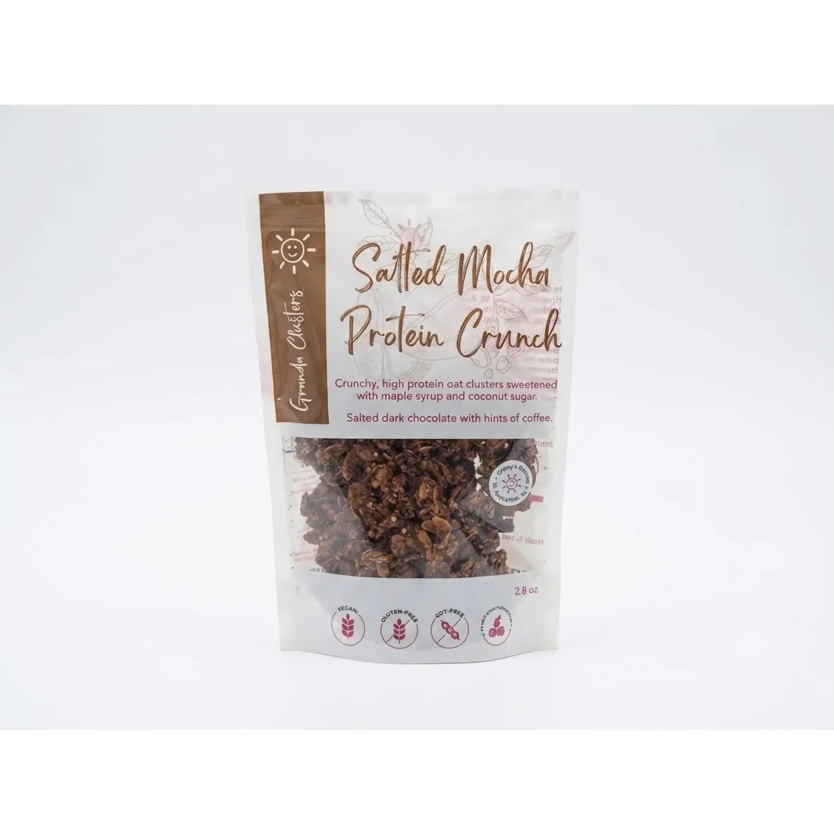 Salted Mocha Protein Crunch, Gluten Free, SMALL