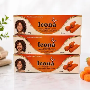 Icona Carrot Cream for Face - 50g - Action Rapide & Anti Taches - London Formula - Natural Skin Care