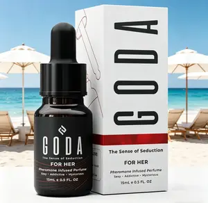 GODA Pheromones Perfume for Women – The Original | Long-Lasting Alluring Fragrance with Romantic Jasmine & Rose Notes | Vegan & Cruelty-Free Formula | Compact 15ml / 0.50 fl.oz Travel-Sized Scent for Daily & Date Night