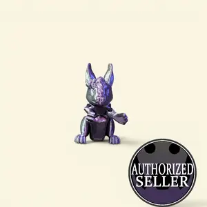 Bouncy Flexi Bunny Satisfying Articulated Fidget Rabbit 3D Printed Stress Relief Toy Kawaii Desk Companion Gift