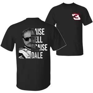 Raise Hell Praise Dale Style Unisex T-Shirt, Dale Earnhardt 03 Vintage Shirt, Racing Fan Sweatshirt, Hoodie, Nascar Graphic Tee, Gift For Fans