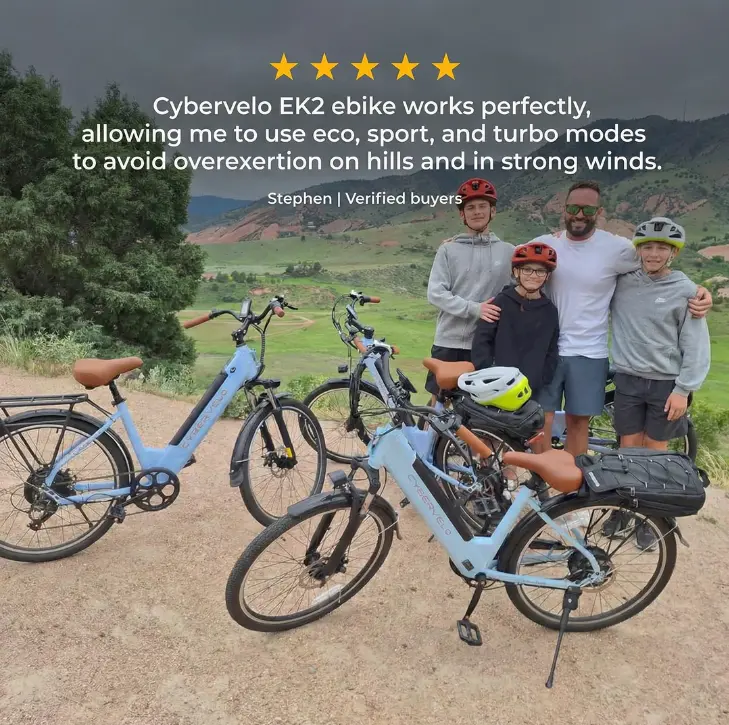 【CBVELO】2026 All-Terrain Electric Bike – 1000W  Adult Electric Bike  , 48V 14Ah Removable Battery,28MPH, 60 Mile Range,  Dual Suspension, Brake Light Off Road Ebike Ebike For Adults