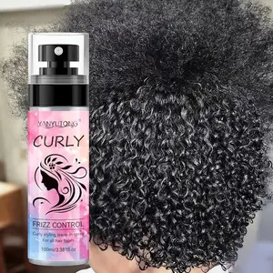 100ml Curl Spray | A lightweight moisturizing formula helps hydrate curls and enhance curl shape, keeping hair soft and non-sticky for easier everyday styling. Frizz Control, Non Sticky Texture, Hydrating Curly Hair Products
