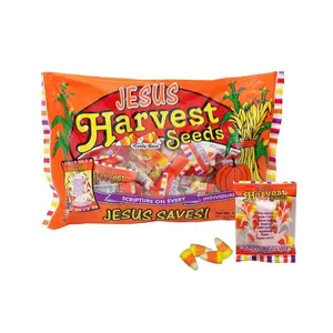 Jesus Harvest Orange, Yellow & White Candy Corn Promise Seeds, 15 Count
