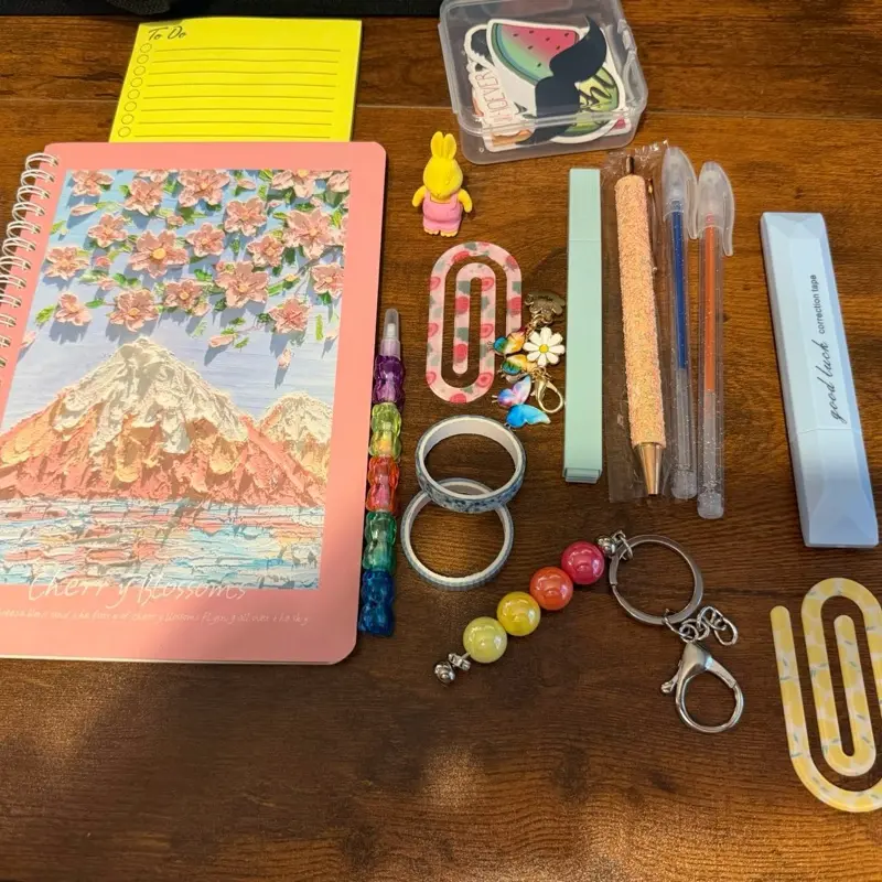 Mini Scoop: Stationery, pens/pencils, beauty and self care (11-14 items)