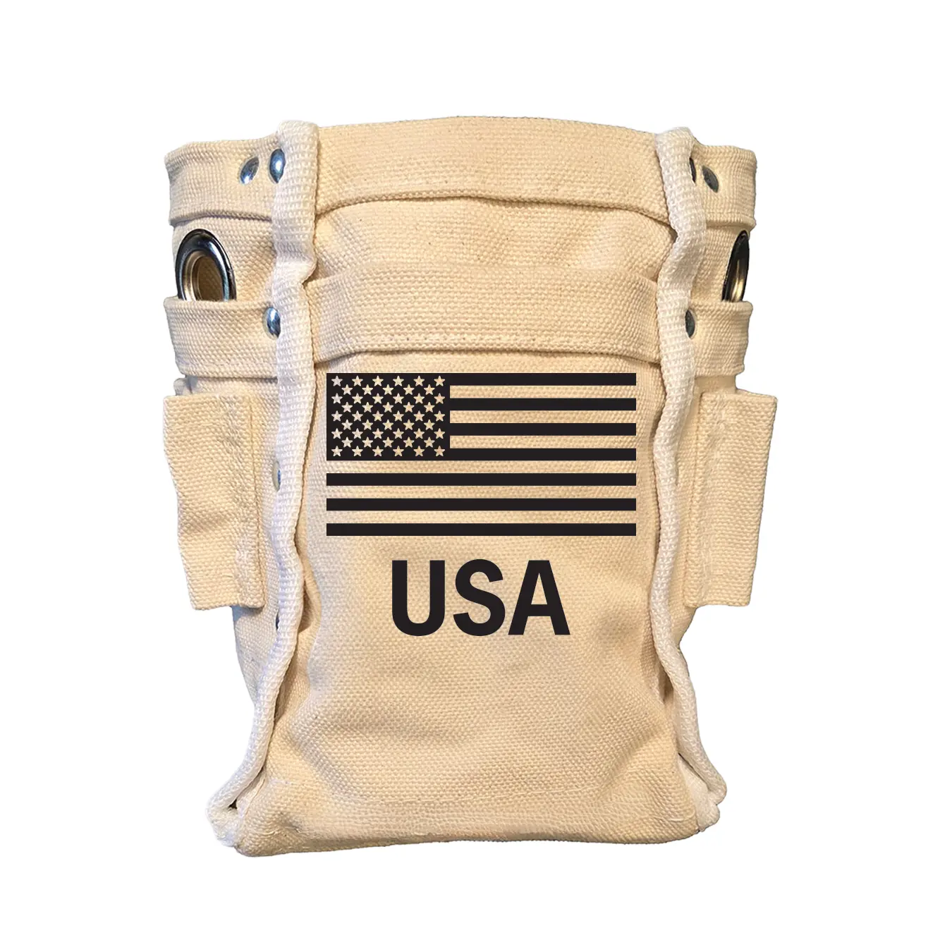 MAX-CUSTOM USA Bolt Tool Bag, Tool Storage Bag with Belt Loop, 9 Inch Tall, Loop Pockets, 9x6x5 Inch Dimensions