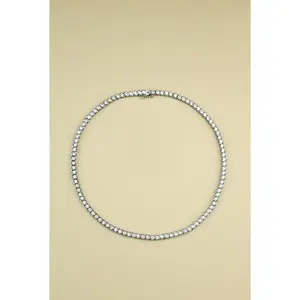 Isis Tennis necklace in silver