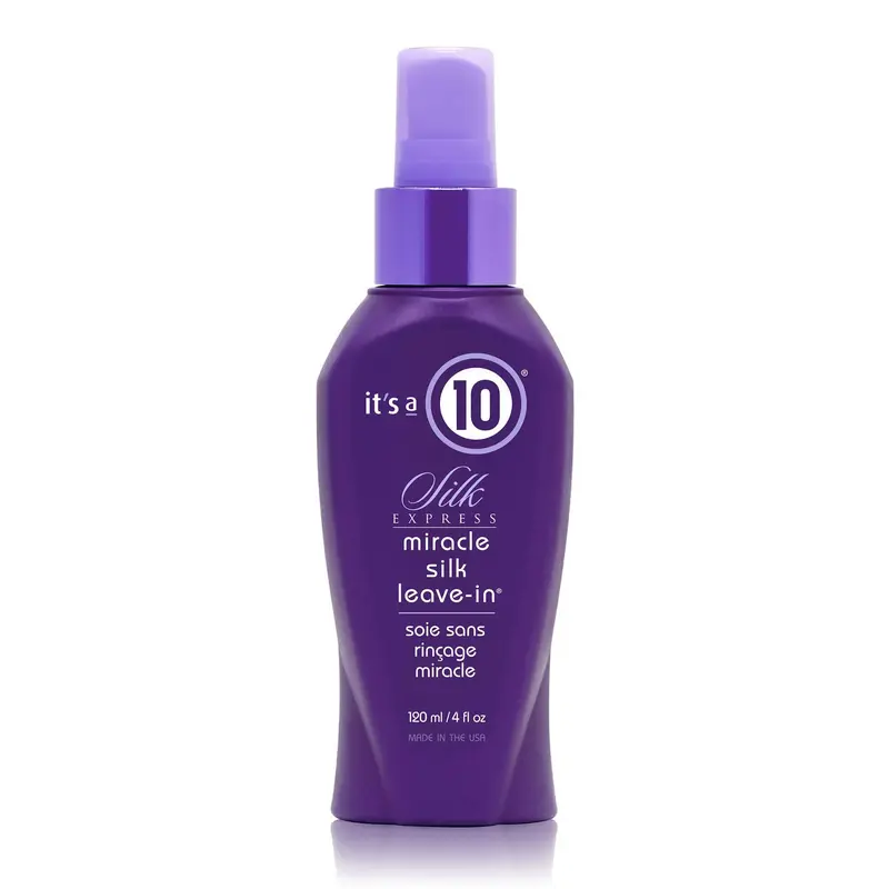 It’s a 10 Haircare Silk Express Miracle Silk Leave-In Conditioner Product Spray for Silky, Smooth Hairstyles