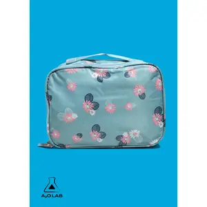 a2o Lab Floral Travel Vanity Case