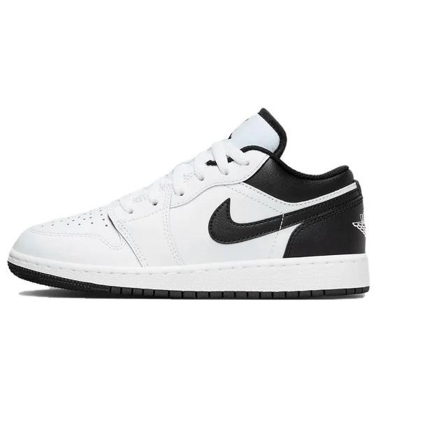 Youth Jordan 1 Low WhiteBlackWhite 553560 132 GS