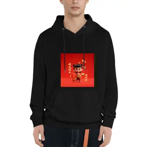 Nezha 2: Children's Roaming Sea Anime Printed Hoodie, 2025 Fashion Trend Anime Printed Hoodie, Unisex Casual Hoodie-024 Menswear Tops Man