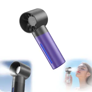 Portable Mini Spray Fan, Handheld Silent Fan, Portable Turbo Humidifier, Travel Essential, Outdoor Summer Cooling, Women's Gift