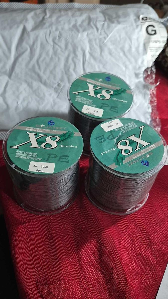 Item: grey, X8-80LB-300M