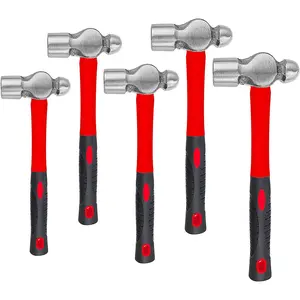 5- Ball Peen Hammer Set, 8, 12, 16, 24, 32oz