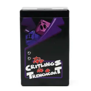 Two Critlings in a Trenchcoat Mystery Mini Dice (2 Sets of Polyhedral (D&D) Dice Set (7))