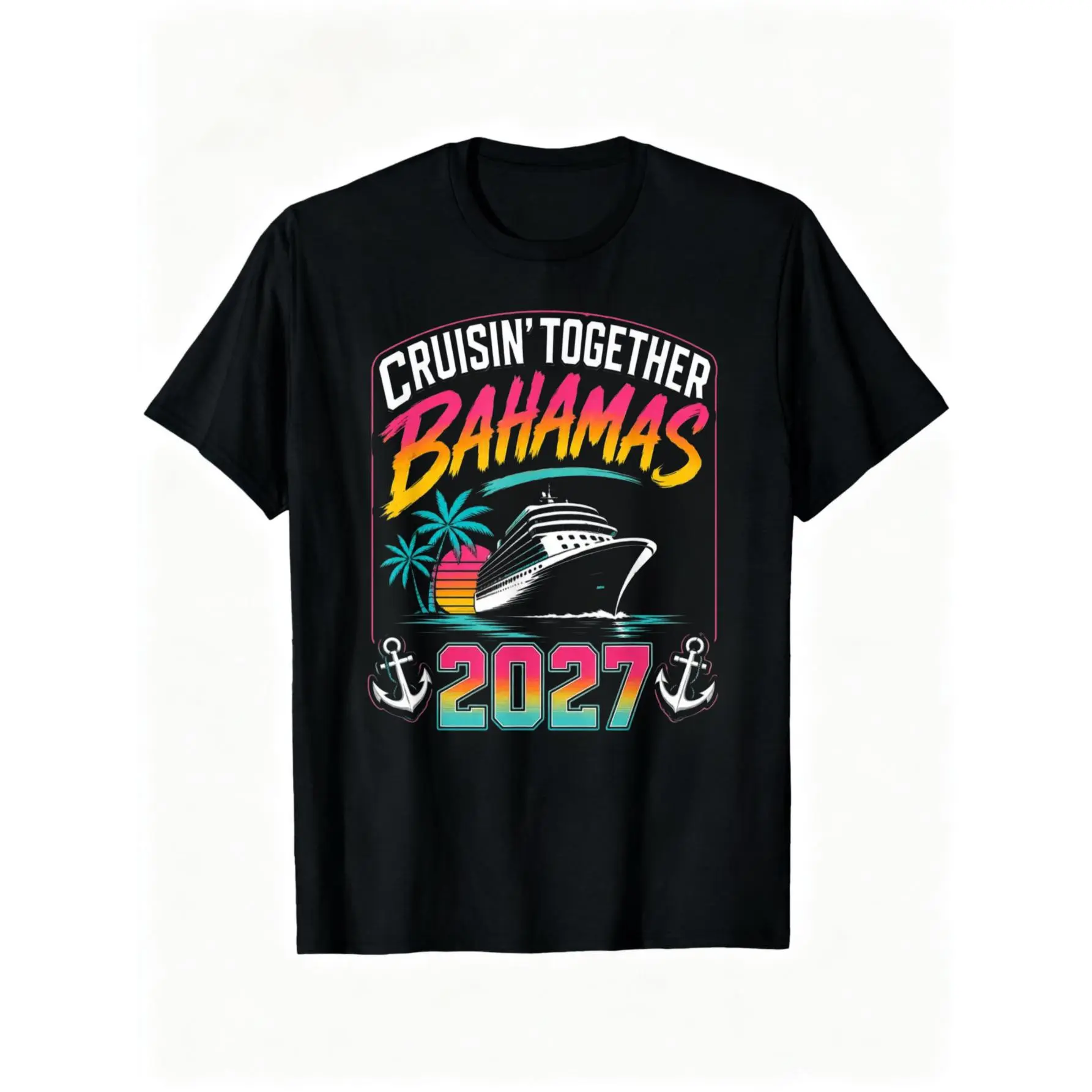 100% Cotton Cruisin Together Bahamas - Bahamas Cruise 2027 T-Shirt