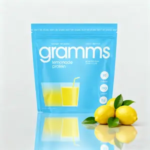 Gramms Lemon Flavor Grass-Fed Clear Whey Isolate Protein Powder - 20g Protein per Serving, 0 Sugar, 80 Calories – Gluten-Free, Lactose-Free, Clean Nutrition