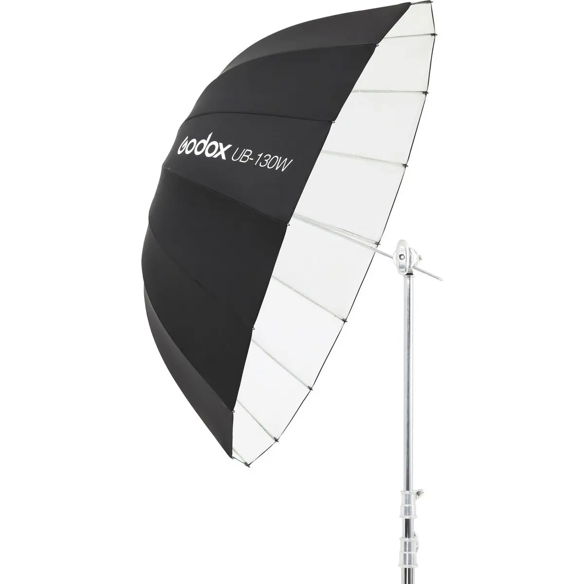 Godox Parabolic Umbrella - White, 51.1"/130cm Parabolic Shape, Camera Accessory for Photographers