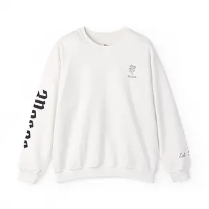 3ROSES CLOTHING BRAND EXCLUSIVE SHOP ICELAND CREATED NIC. MADE Chic Floral Crewneck Sweatshirt, Cozy Fashion, Unisex Apparel, Everyday Wear, Gift for Her, Casual Style